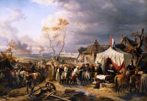 De la Morlière tábornok átveszi Antwerpen átadását 1792. november 29-én