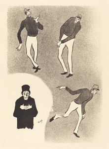 Bohócok alkotó: Henri Gabriel Ibels
