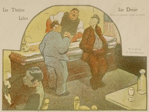 A Szabad Színház: Le Devoir alkotó: Henri Gabriel Ibels