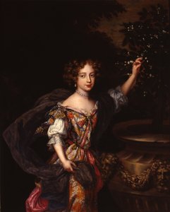 Erzsébet, Somerset hercegnő portréja, 1683 körül (olaj, vászon) alkotó: Henri Gascars