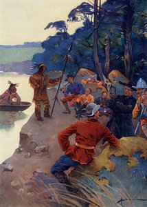 Az első európai telepesek a Szent Lőrinc folyó partján, a mai Quebec XVI-XVII. század (Európai telepesek a Szent Lőrinc folyó partján