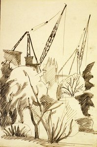 Újjáépítés, London alkotó: Henri Gaudier-Brzeska