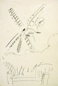 Szélmalom alkotó: Henri Gaudier-Brzeska
