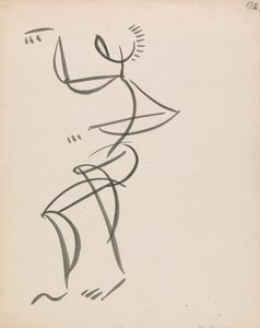 Táncoló figura alkotó: Henri Gaudier-Brzeska
