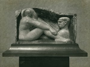 Odalisque (Férfi és Nő) 1912-13 (alabástrom)