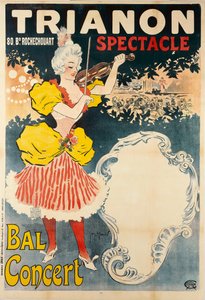 Trianon Spectacle Bal Concert, 1897.