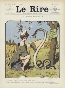Illusztráció a Le Rire-hez (színes litó)