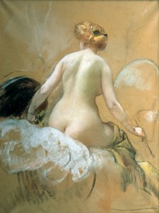 Az Elysee-palota mennyezeti falfestményének vázlata nem készült, 19. század vége, 20. század eleje alkotó: Henri Gervex