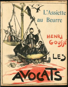 A „” „L’Assiette au Beurre”” címlapja, Színes szatirikus