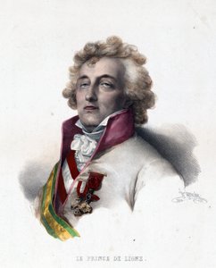 Charles Joseph de Ligne herceg (1735-1814) portréja - Charles-Joseph, de Ligne herceg portréja - Grevedon, Pierre Louis Henri (1776-1860)