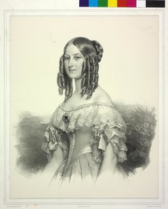 Viktória szász-coburg-gothai hercegnő alkotó: Henri Grevedon