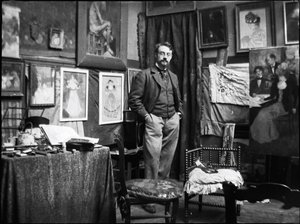 Henri Matisse Henri Evenepoel műhelyében, 1897.
