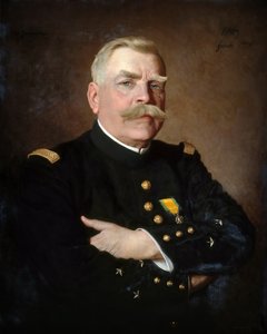 Joseph Joffre 1852-1931, Franciaország marsalljának portréja alkotó: Henri Jacquier