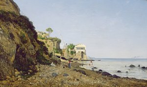 Tengeri táj Sorrentóban, 1859