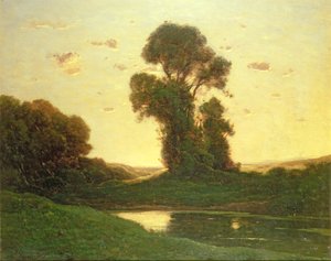 Kilátás a Campagna-ban alkotó: Henri-Joseph Harpignies