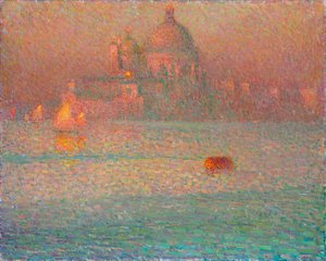 Tűzijáték. Téli reggel Velencében, 1907