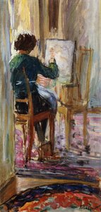 A művész lánya; A művész lánya, alkotó: Henri Lebasque