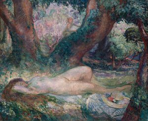 Alvó nimfa alkotó: Henri Lebasque