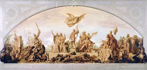 Franciaország Capetiens, Valois és Bourbonok alatt, 1856 alkotó: Henri Lehmann