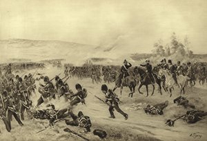 Almai csata, 1854 (mélynyomás)