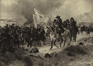 Ramillies-i csata, 1706 (mélynyomás)