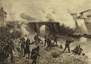 Toulouse-i csata, 1814 (mélynyomás)