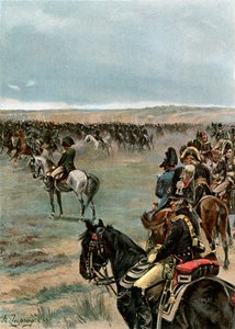 Vágta a múltat a császár előtt alkotó: Henri Louis Dupray