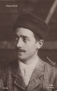 Louis Paulhan (fekete-fehér fotó) alkotó: Henri Manuel