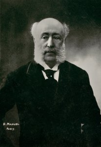 Arthur Meyer író portréja (fotó) alkotó: Henri Manuel