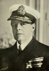David Beatty admirális portréja (fénykép) alkotó: Henri Manuel