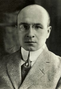 Alexis Carrel portréja (fénykép) alkotó: Henri Manuel