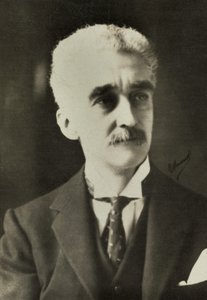 A belga Paul Hymans portréja (fénykép) alkotó: Henri Manuel