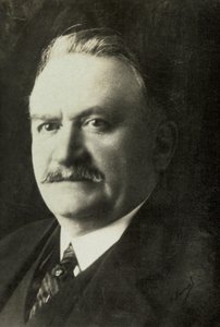 Gaston Doumergue portréja (fénykép) alkotó: Henri Manuel