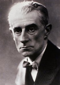 Maurice Ravel portréja (fekete-fehér fotó) alkotó: Henri Manuel