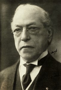 Samuel Gompers portréja (fénykép) alkotó: Henri Manuel