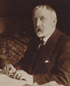 Gabriel Pierné zeneszerző portréja 1863-1937, 1910. alkotó: Henri Manuel
