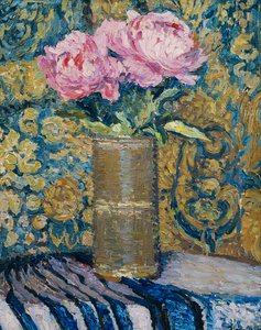 Csokor bazsarózsa; A bazsarózsa csokor, alkotó: Henri Martin