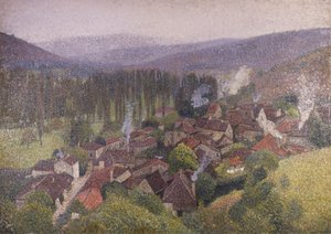 Kilátás a Bastide-re alkotó: Henri Martin