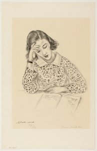 Olvasó lány alkotó: Henri Matisse