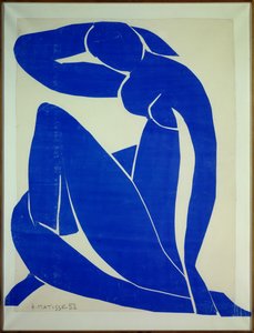 Kék akt II alkotó: Henri Matisse