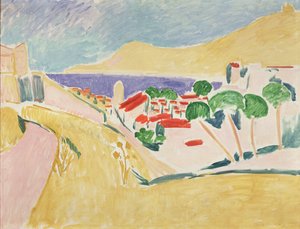 Collioure, 1906-11 körül (olaj, vászon) alkotó: Henri Matisse