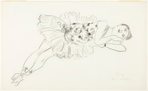 Dancer Reclining, a Tíz táncosból alkotó: Henri Matisse