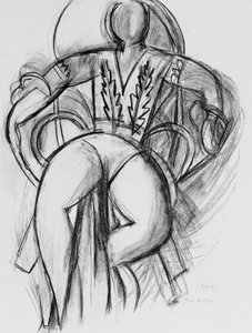 Táncosnő pihen egy karosszékben alkotó: Henri Matisse