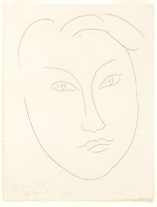 Egy fiatal fiú arca alkotó: Henri Matisse