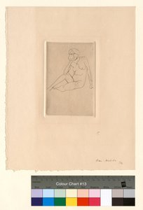 Ülő alak - Akt alkotó: Henri Matisse