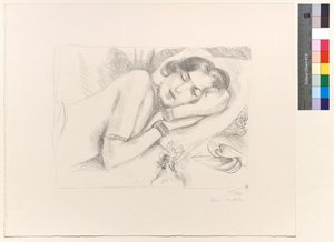 Alvó alak papucsban alkotó: Henri Matisse