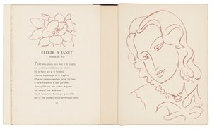 Válogatás Ronsard Amours című műveiből alkotó: Henri Matisse