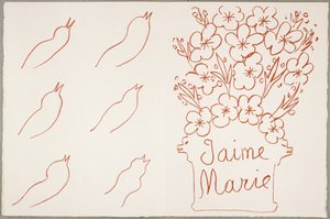 Ronsard Amours Florilège-je, november 29. alkotó: Henri Matisse