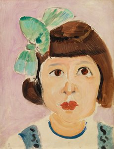 Fiatal lány feje (Tête de fillette) alkotó: Henri Matisse
