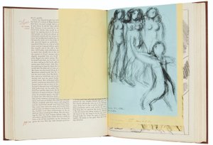 James Joyce (1882-1941) Ulysses című könyvének illusztrált kiadása alkotó: Henri Matisse